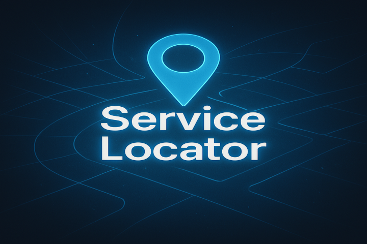 Service Locator Screenshot